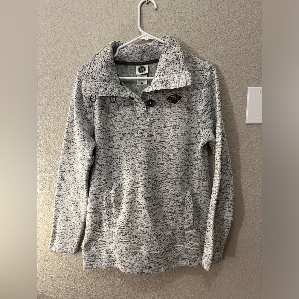 Womens NHL MN Wild Sweatshirt - Size M